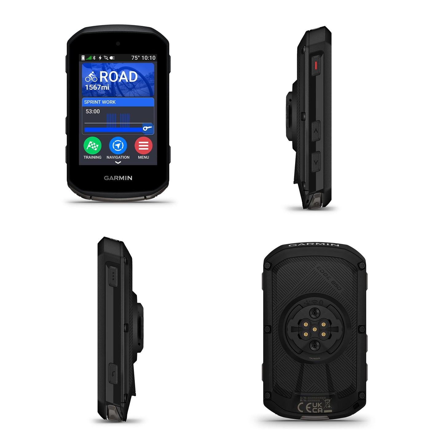 Garmin Edge 850 GPS-Fahrradcomputer – 2,7” Farb-Touchscreen, Karten-Navigation, Training & Leistungsanalyse (Bundle)