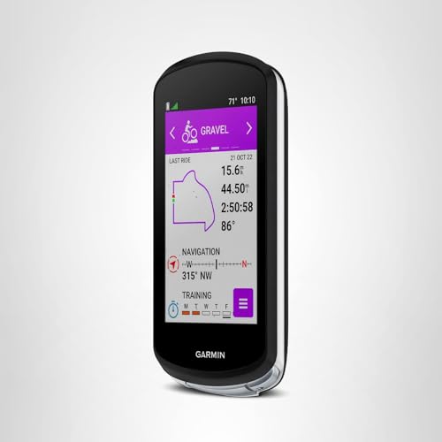 Garmin Edge 1040 Solar GPS-Fahrradcomputer – Solar-Laden, On-/Offroad, präzises GPS, lange Akkulaufzeit (nur Gerät)