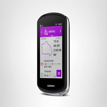 Garmin Edge 1040 Solar GPS-Fahrradcomputer – Solar-Laden, On-/Offroad, präzises GPS, lange Akkulaufzeit (nur Gerät)