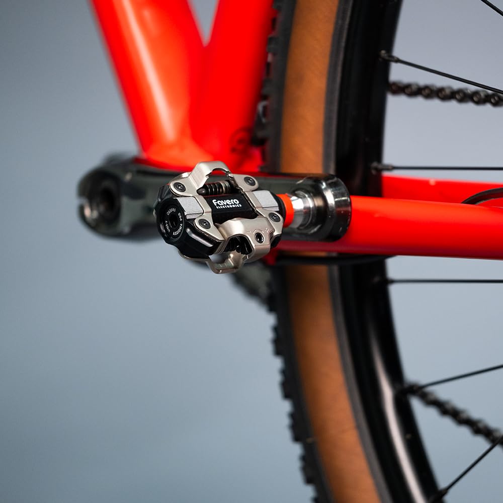 Favero Assioma PRO MX-1 Powermeter-Pedal – einseitige Messung, MTB, Bluetooth & ANT+, für Fahrradcomputer & GPS