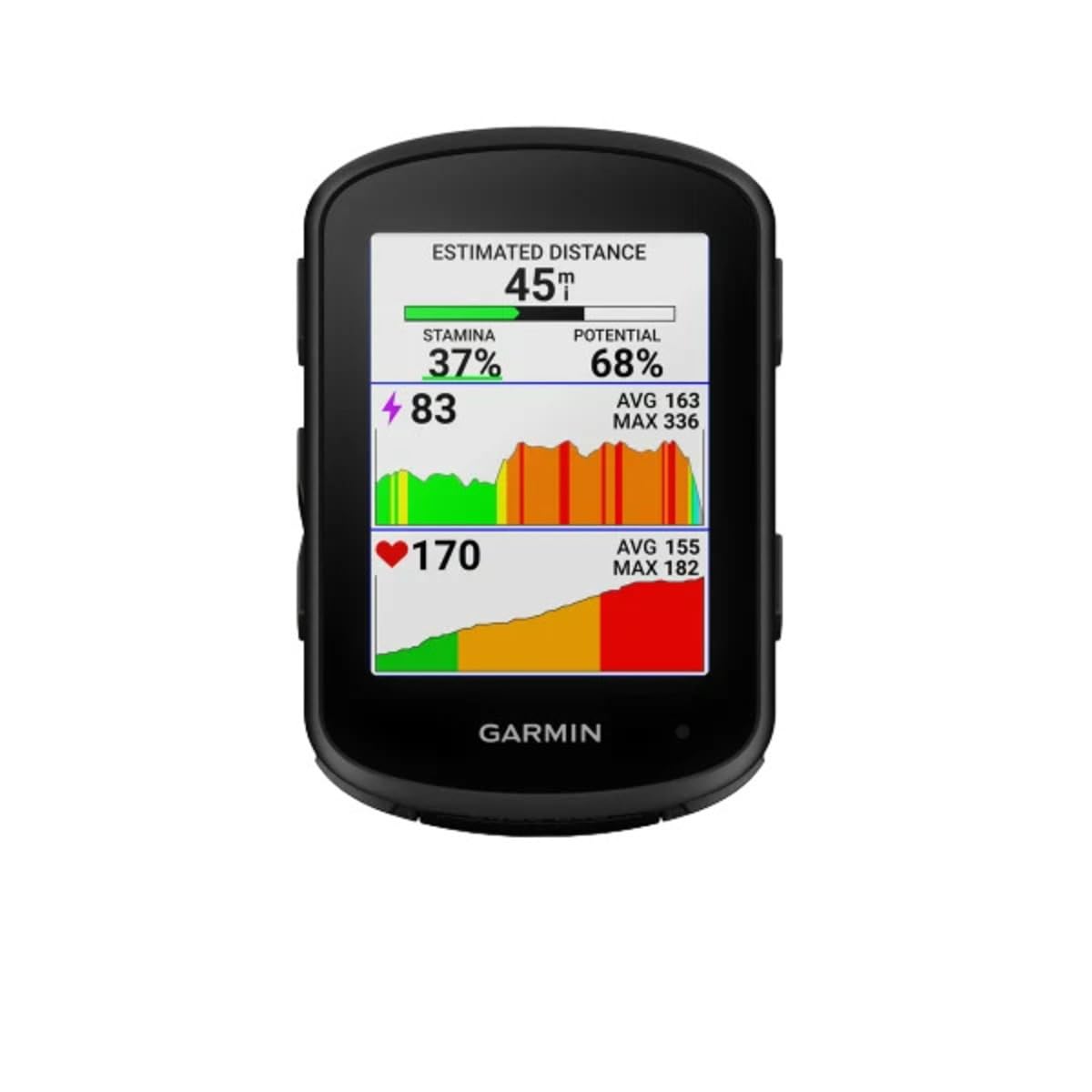 Garmin Edge 840 GPS-Fahrradcomputer Bundle – Touchscreen & Tasten, adaptives Coaching, inkl. Sensoren & HRM-Dual