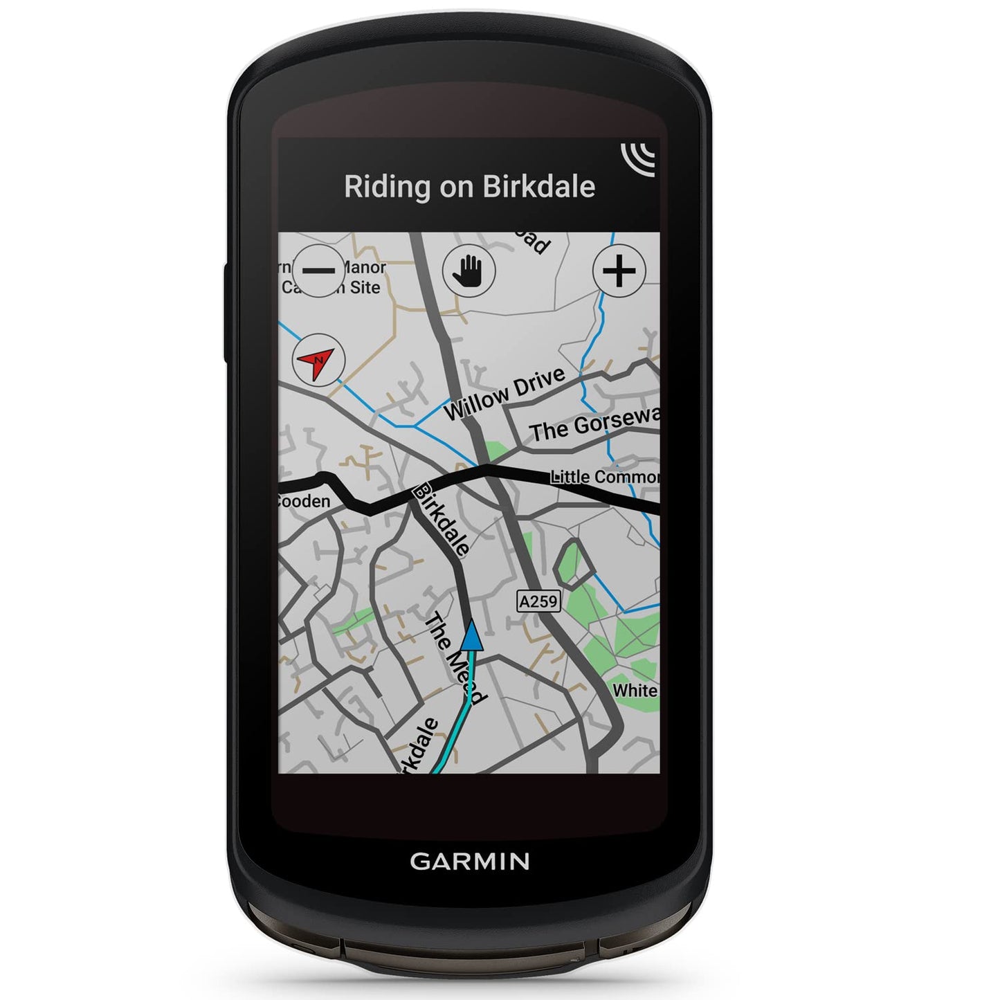 Garmin Edge 1040 Solar GPS-Fahrradcomputer – Solar-Laden, Navigation, lange Akkulaufzeit (Bundle mit Schutzpaket)