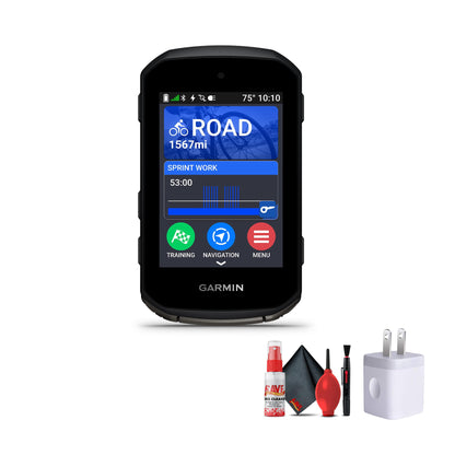 Garmin Edge 850 GPS-Fahrradcomputer – 2,7” Farb-Touchscreen, Karten-Navigation, Training & Leistungsanalyse (Bundle)