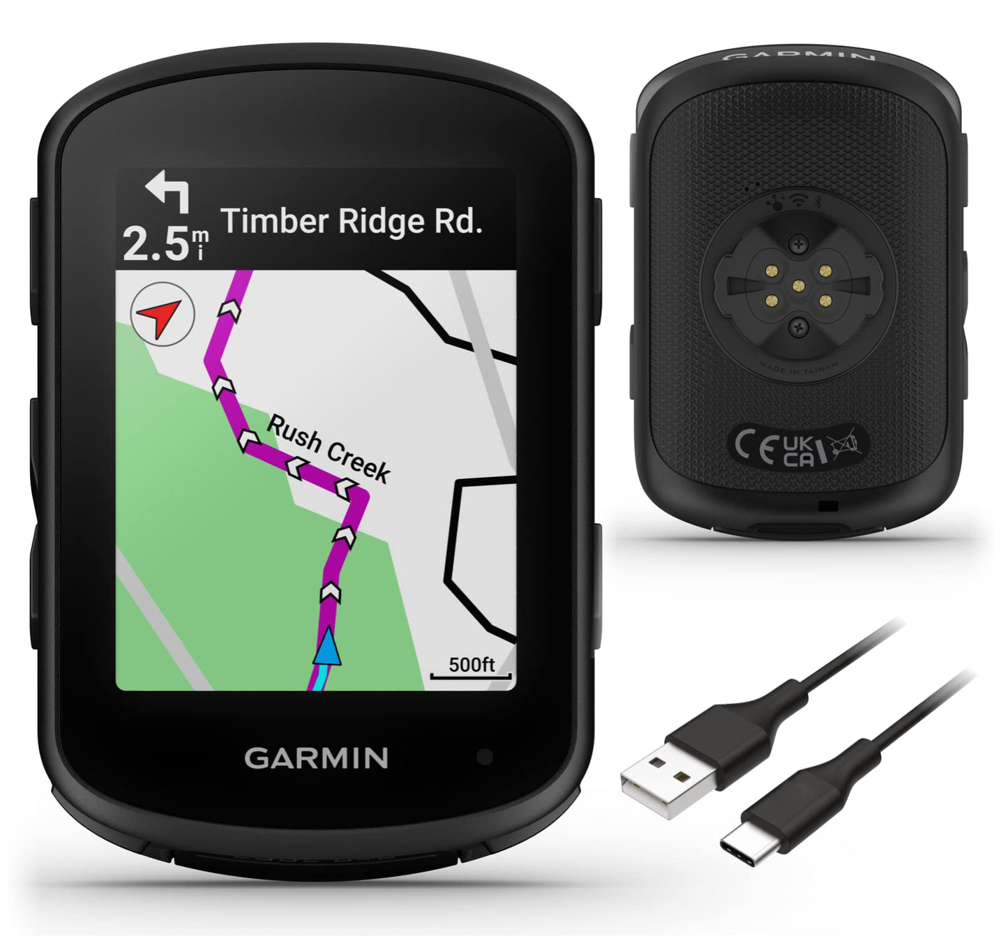 Garmin Edge 840 GPS-Fahrradcomputer – Touchscreen, Tastensteuerung, Navigation, mit Powerbank-Bundle