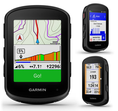 Garmin Edge 840 GPS-Fahrradcomputer – Touchscreen, Tastensteuerung, Navigation, mit Powerbank-Bundle