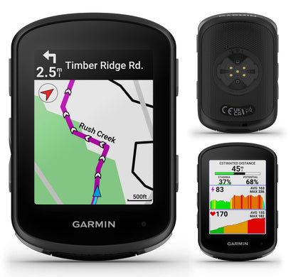 Garmin Edge 540 GPS-Fahrradcomputer – Tastensteuerung, Navigation, inkl. Speed-/Trittfrequenzsensor & Powerbank