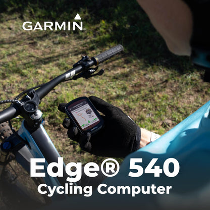 Garmin Edge 540 GPS-Fahrradcomputer – Tastensteuerung, Navigation, inkl. Speed-/Trittfrequenzsensor & Powerbank