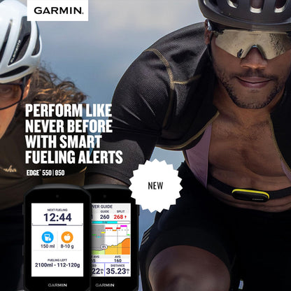Garmin Edge 850 GPS-Fahrradcomputer – 2,7” Farb-Touchscreen, Karten-Navigation, Training & Leistungsanalyse (Bundle)